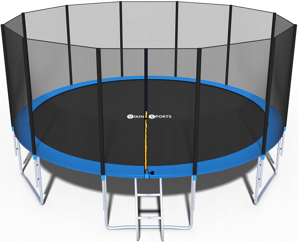 Blauwe Trampoline 465 cm met Net & Ladder - 180 kg Max.