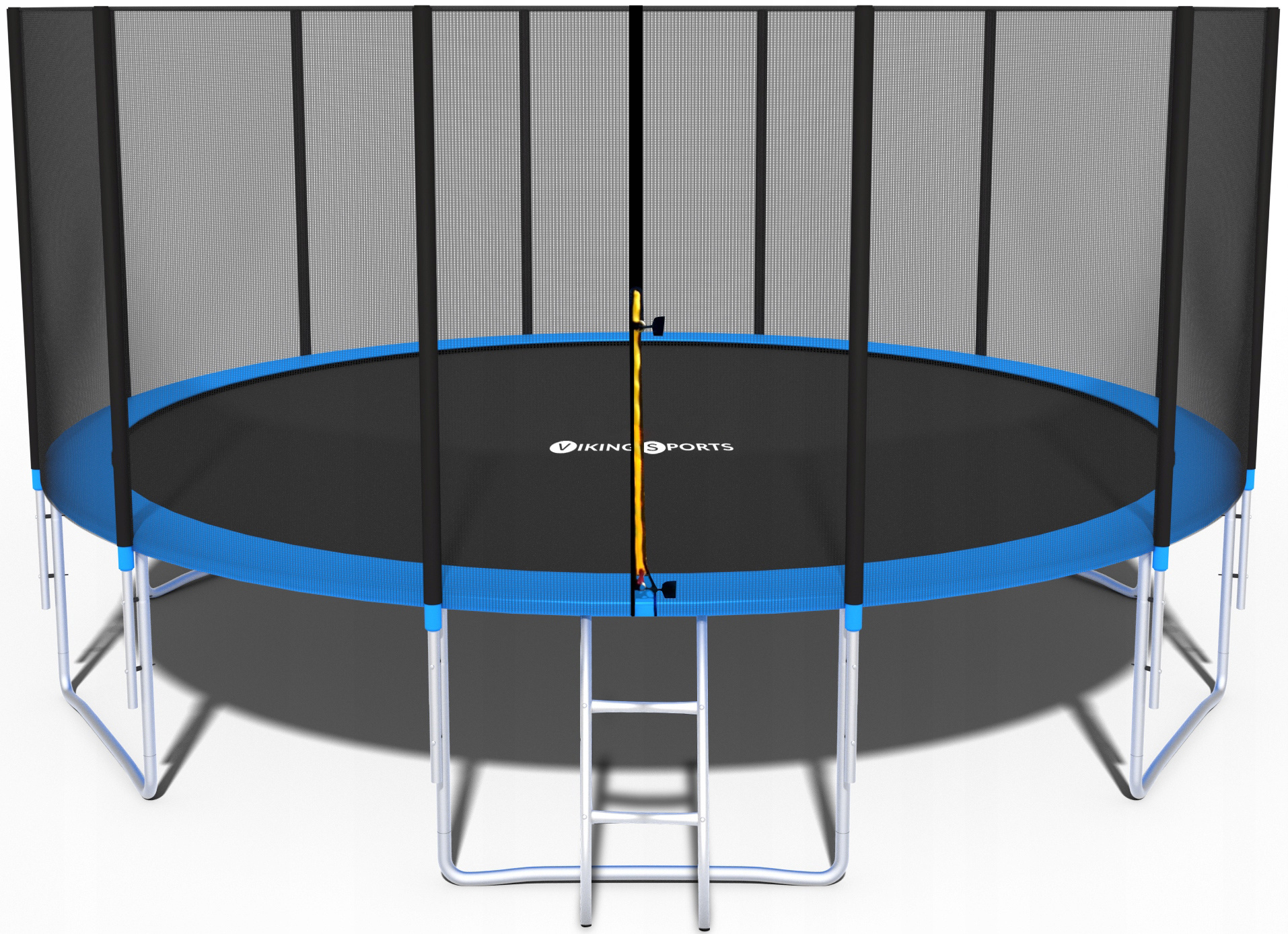 Blauwe Trampoline 465 cm met Net & Ladder - 180 kg Max.