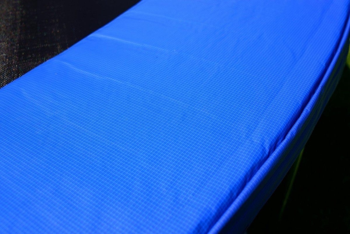 Blauwe Trampoline 465 cm met Net & Ladder - 180 kg Max.