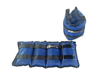 Enkel-/Polsgewichten 8 kg (2x4 kg) Blauw - 22% Korting