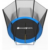 Trampoline 244 cm Blauw met Veiligheidsnet - 35% Korting
