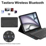 Toetsenbordhoes iPad Air 11" (M2) 2024 Zwart | Italiaans QWERTY | 74% Korting