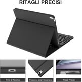 Toetsenbordhoes iPad Air 11" (M2) 2024 Zwart | Italiaans QWERTY | 74% Korting