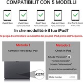 Toetsenbordhoes iPad Pro 11" 7-kleuren verlichting | 74% Korting