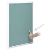 vidaXL Toegangspaneel 400x600 mm Aluminium Frame & Gipsplaat - 34% Korting