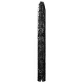 vidaXL Parasolhoes met rits 250 cm PE Zwart - 34% Korting