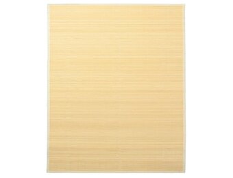 VidaXL Bamboe Tapijt Naturel 160x230 cm - 34% Korting