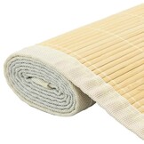 VidaXL Bamboe Tapijt Naturel 160x230 cm - 34% Korting