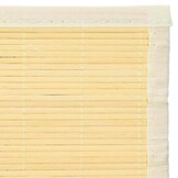 VidaXL Bamboe Tapijt Naturel 160x230 cm - 34% Korting