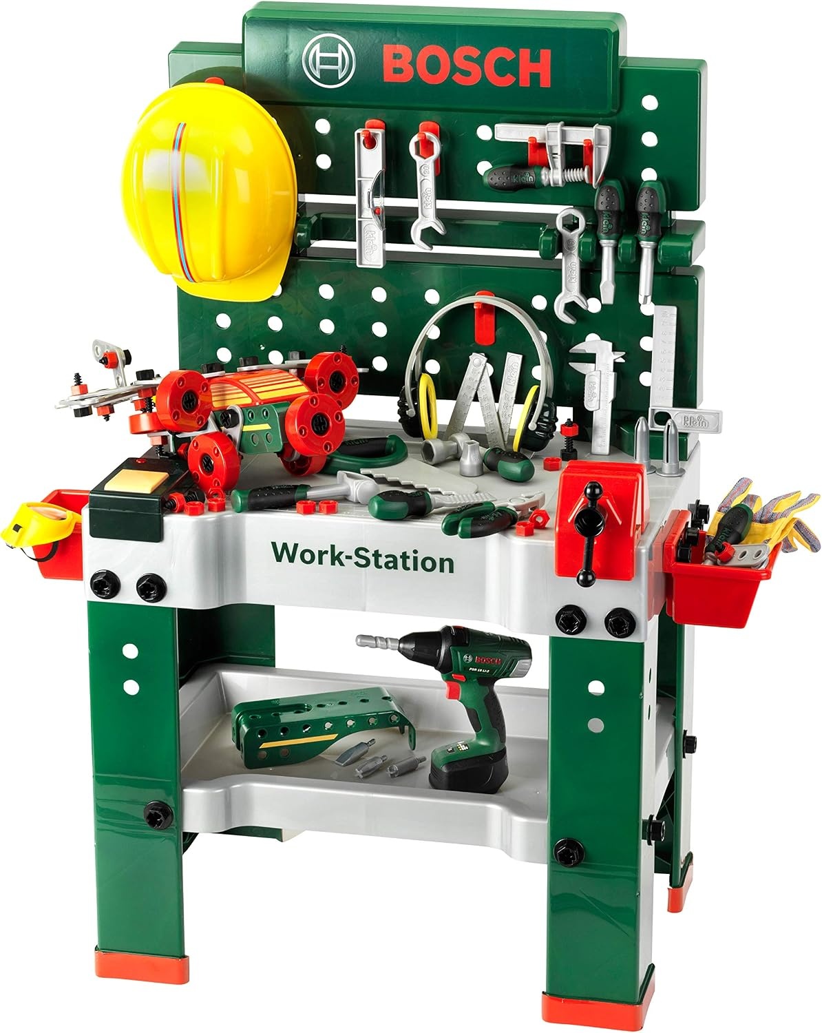 Bosch Kinder Werkbank met 150 Delen & Accuschroevendraaier - 35% Korting
