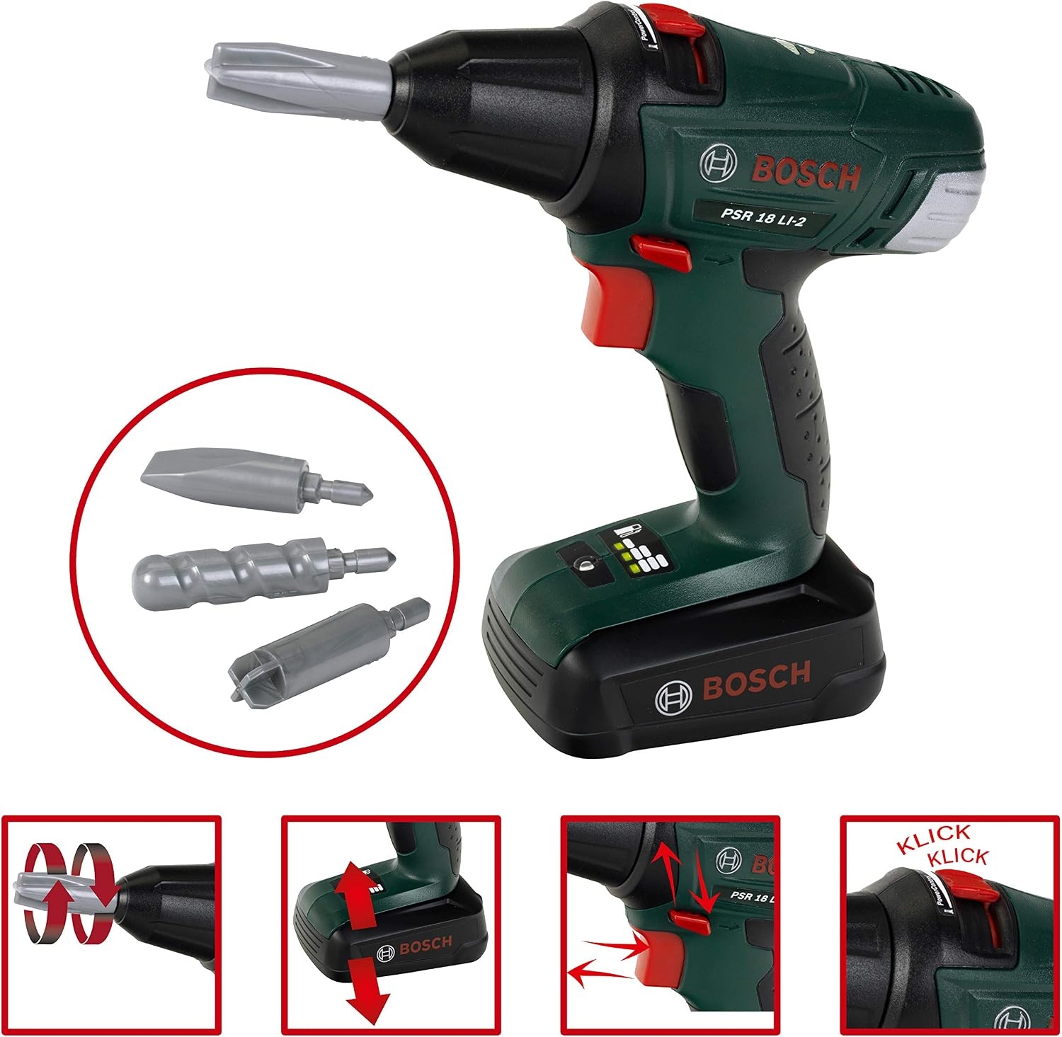 Bosch Kinder Werkbank met 150 Delen & Accuschroevendraaier - 35% Korting