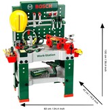 Bosch Kinder Werkbank met 150 Delen & Accuschroevendraaier - 35% Korting