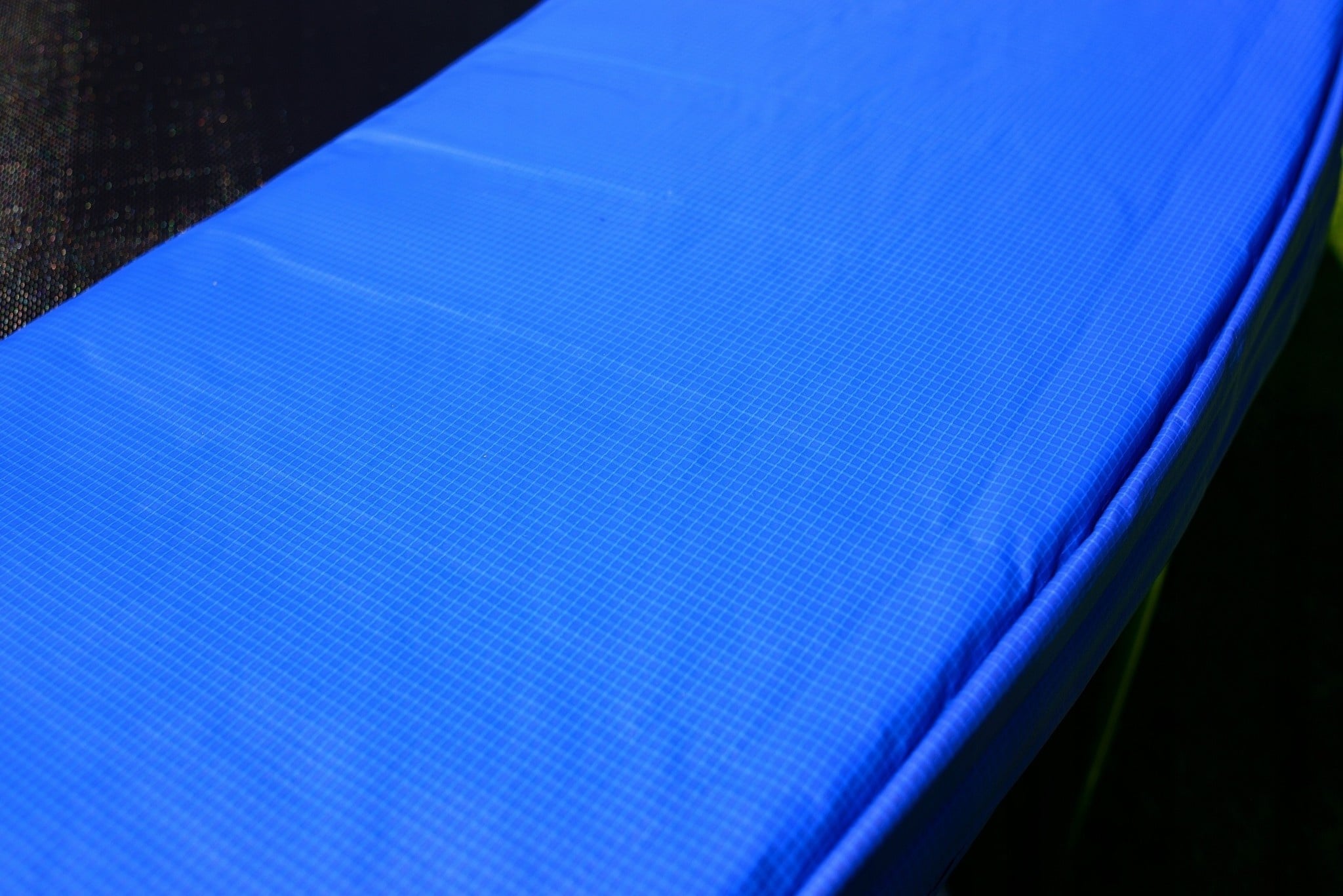 Trampoline 305 cm met veiligheidsnet - tot 100 kg - blauw