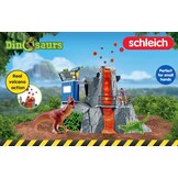 Schleich Dinosaurus Vulkaanexpeditie Speelset met LED & Mist (4-12 jaar) - 34% Korting