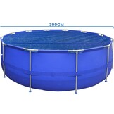 Zwembadafdekking Solar 300 cm Ronde Zwembaden - 32% Korting