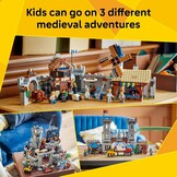LEGO Creator 3-in-1 Middeleeuws Kasteel 34% Korting | 1371 Delen