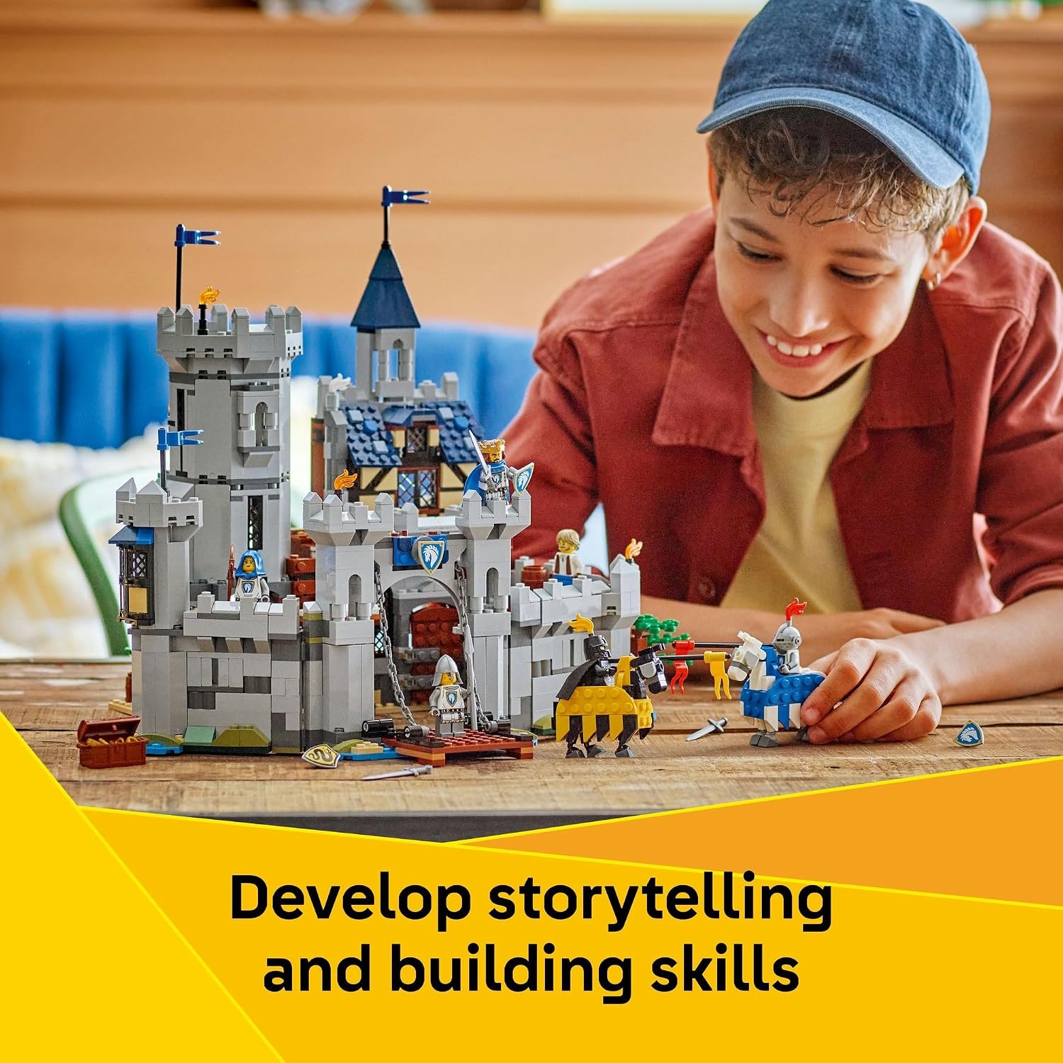 LEGO Creator 3-in-1 Middeleeuws Kasteel 34% Korting | 1371 Delen