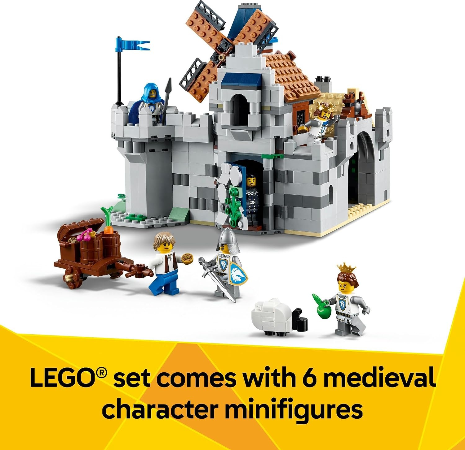 LEGO Creator 3-in-1 Middeleeuws Kasteel 34% Korting | 1371 Delen