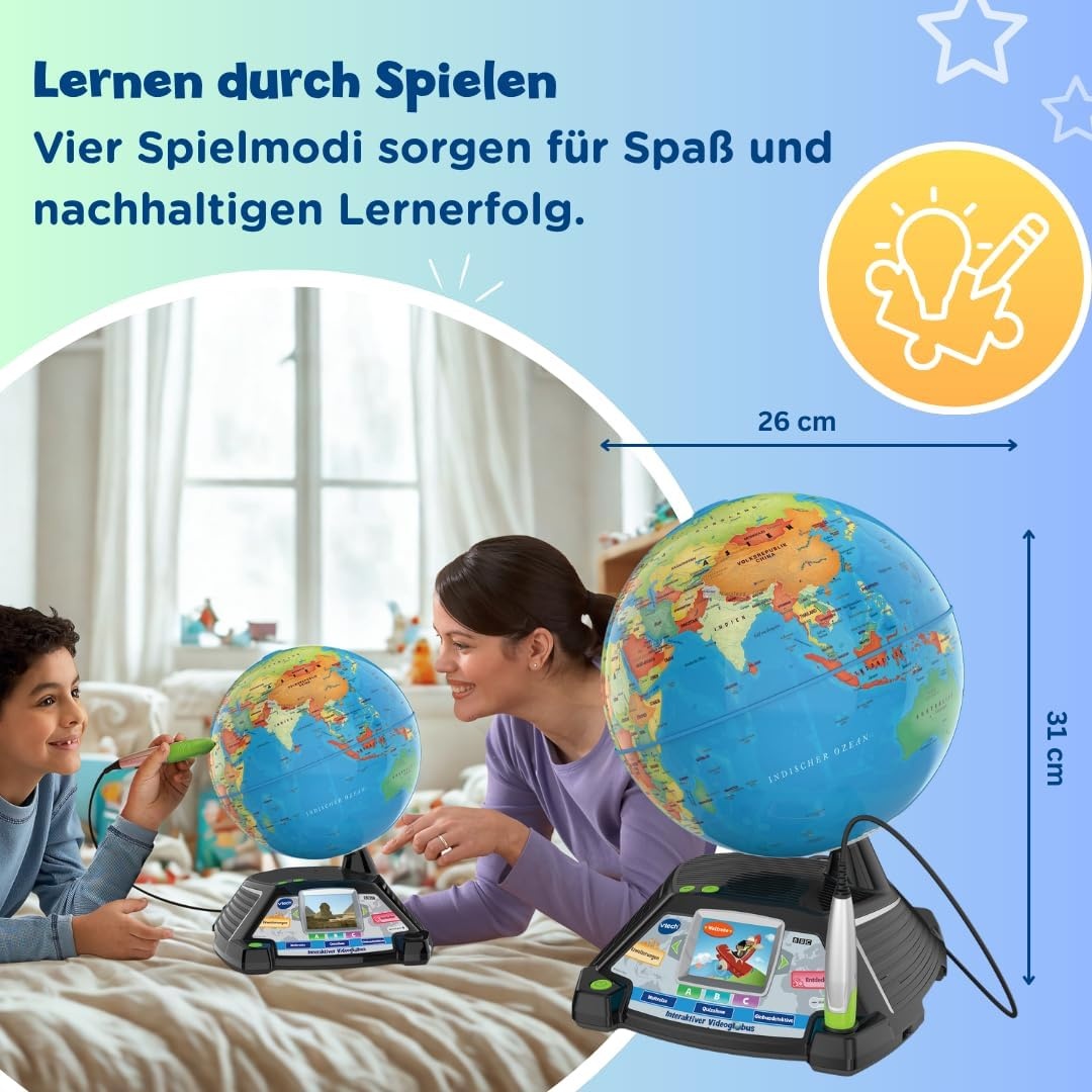 Educatieve Interactieve Wereldbol voor Kinderen | 34% Korting