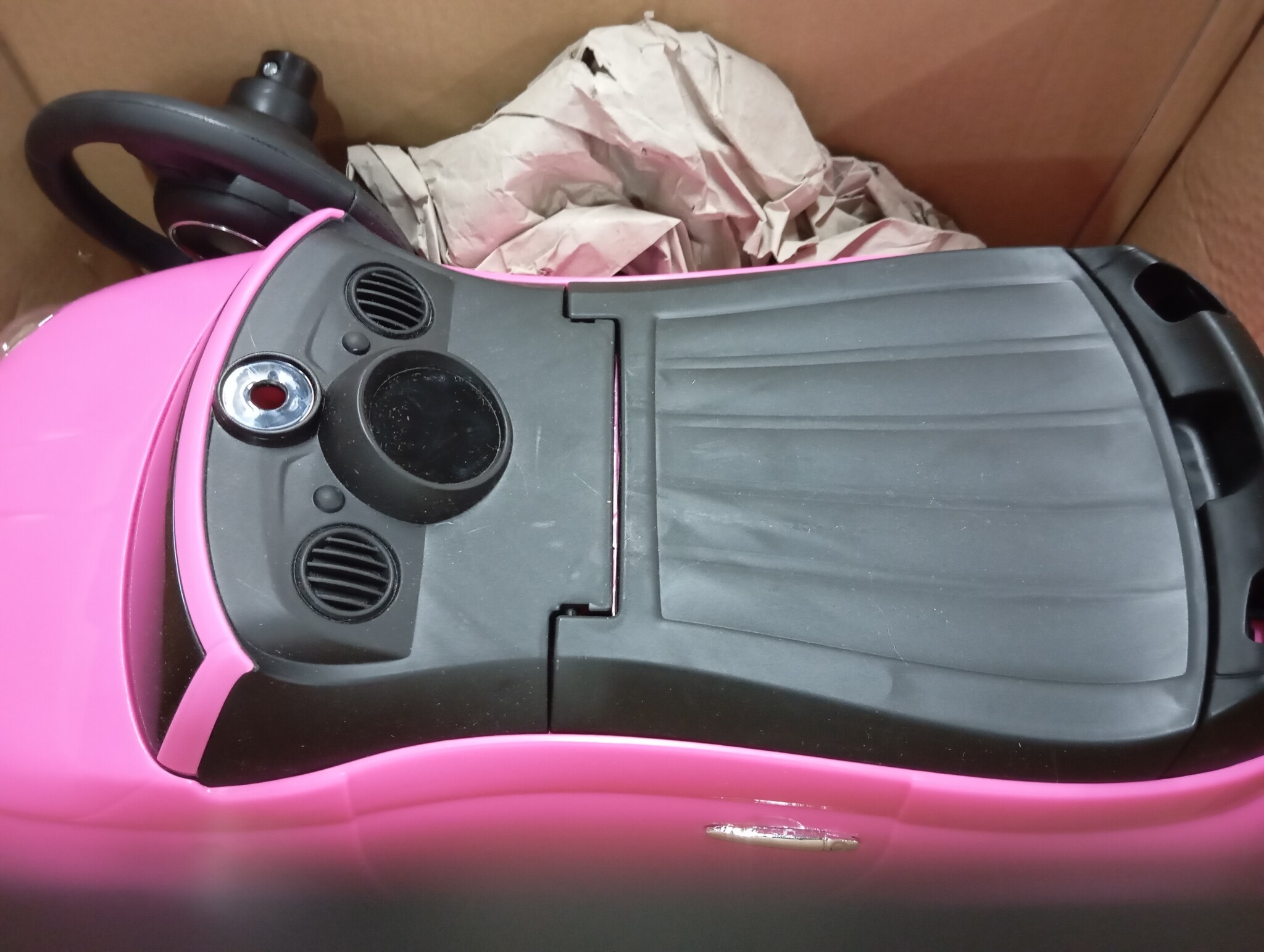 Loopauto Fiat 500 Roze - 59% Korting, Vanaf 12 mnd, Max 25kg