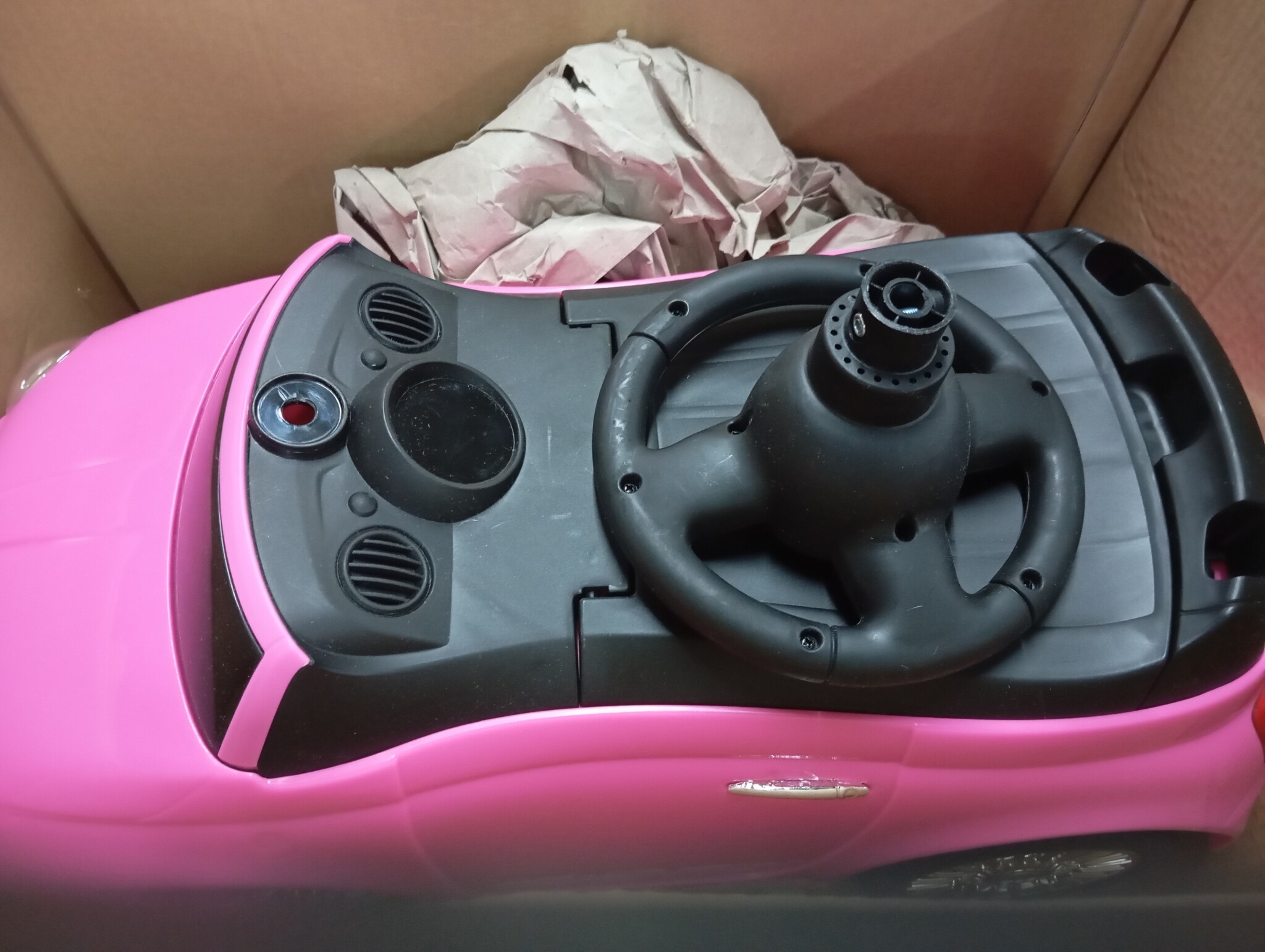 Loopauto Fiat 500 Roze - 59% Korting, Vanaf 12 mnd, Max 25kg