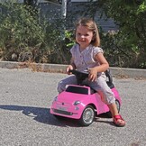 Loopauto Fiat 500 Roze - 59% Korting, Vanaf 12 mnd, Max 25kg