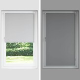 vidaXL Verduisterend Rolgordijn 145x150 cm Zwart - 34% Korting