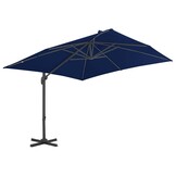 Zweefparasol Azuurblauw 3x3m Aluminium - 59% Korting