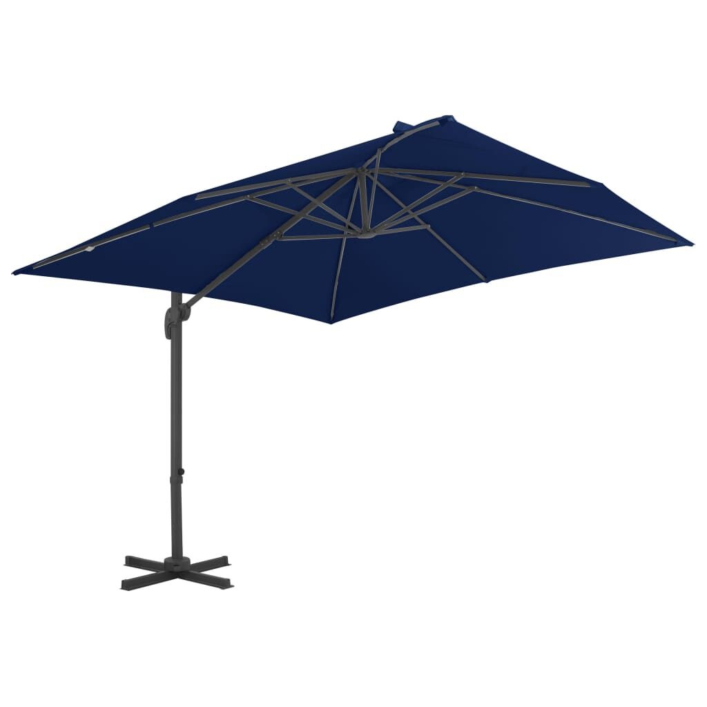 Zweefparasol Azuurblauw 3x3m Aluminium - 59% Korting