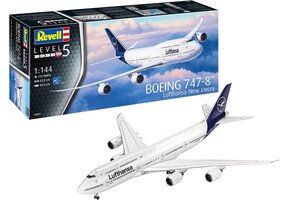 Boeing 747-8 Lufthansa Modelbouwset 1:144 - 50% Korting