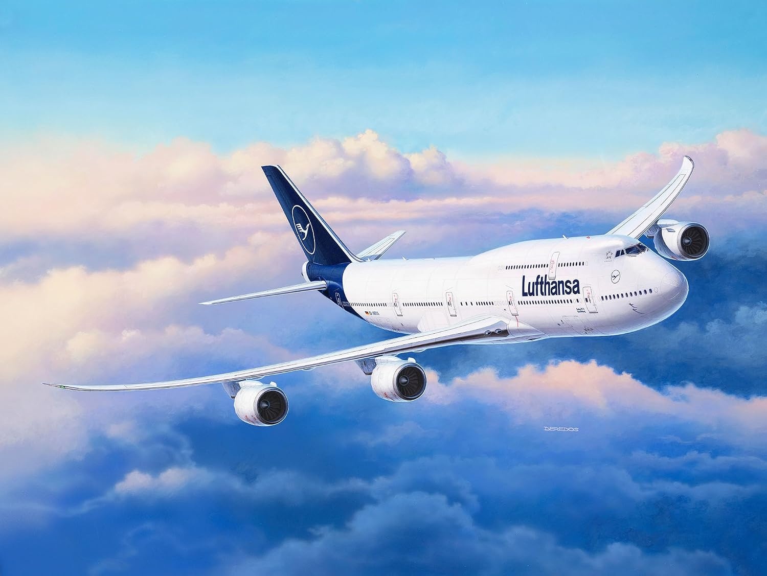 Revell Boeing 747-8 Lufthansa Modelbouwset 1:144 - 33% Korting