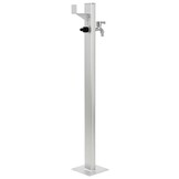 VidaXL Tuinwaterkolom 95 cm Aluminium met Kraan - 34% Korting