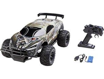 RC Auto Off-road Desert Rat 1:10 | 47cm | 20 km/u | 2.4 GHz | Zwart/Bruin - 34% Korting