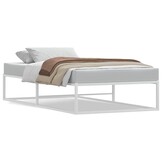 vidaXL Bedframe 90x200 cm Wit - 34% Korting