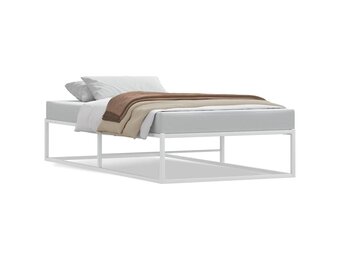 vidaXL Bedframe 90x200 cm Wit - 34% Korting