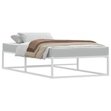 vidaXL Bedframe 90x200 cm Wit - 34% Korting