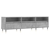 VidaXL TV-meubel 150cm Betongrijs - Bewerkt Hout met 54% Korting