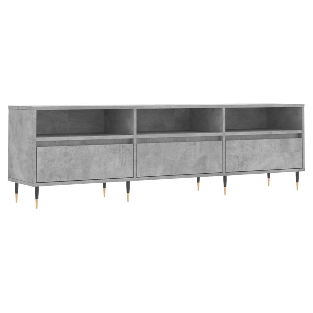 VidaXL TV-meubel 150cm Betongrijs - Bewerkt Hout met 54% Korting