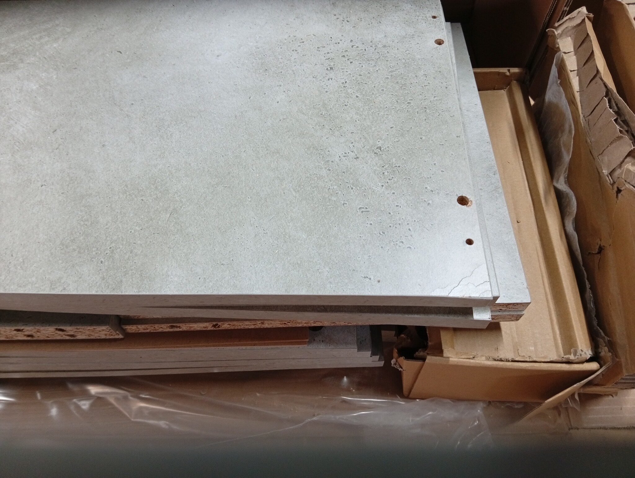 VidaXL TV-meubel 150cm Betongrijs - Bewerkt Hout met 54% Korting