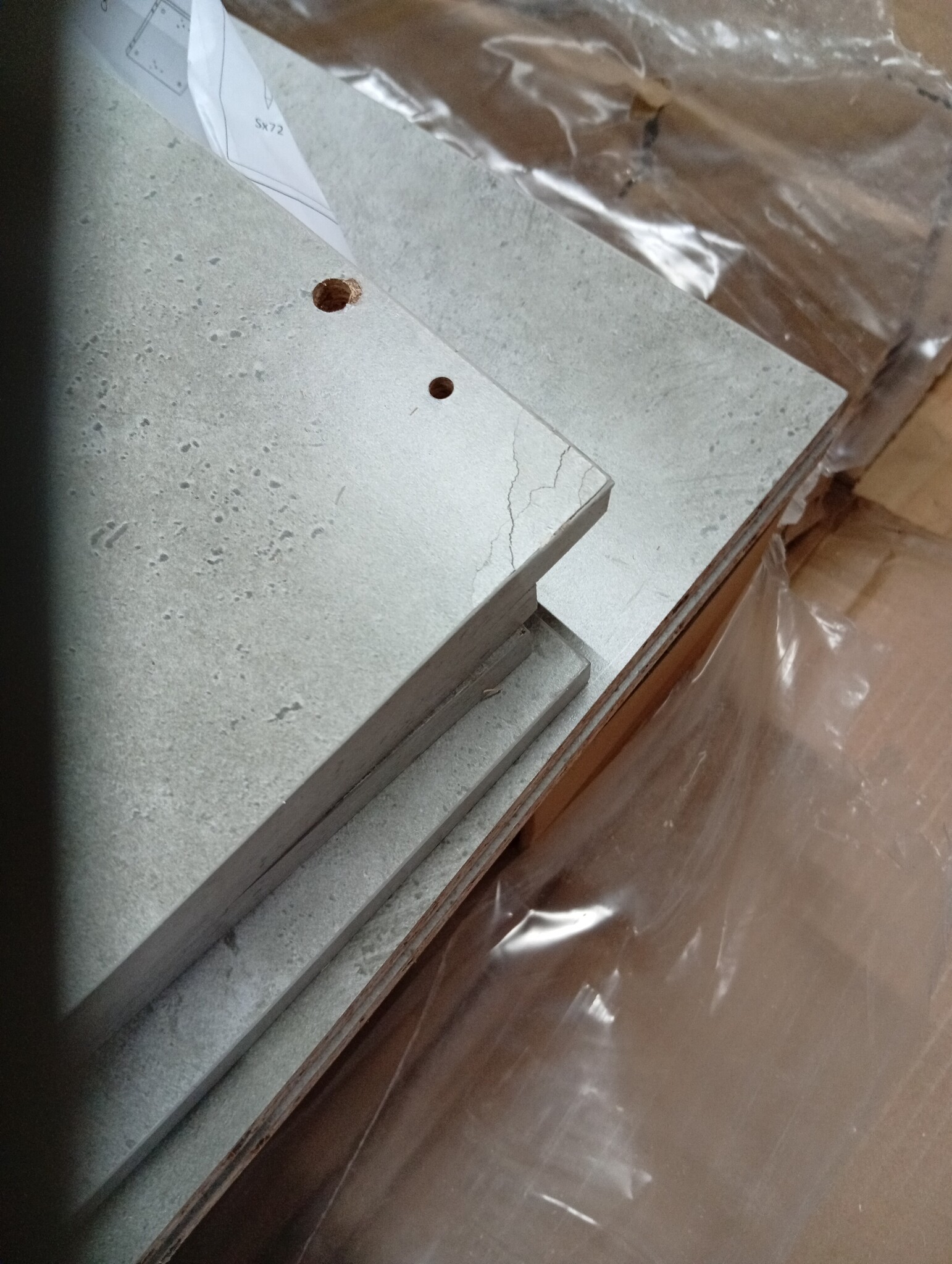 VidaXL TV-meubel 150cm Betongrijs - Bewerkt Hout met 54% Korting