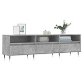 VidaXL TV-meubel 150cm Betongrijs - Bewerkt Hout met 54% Korting