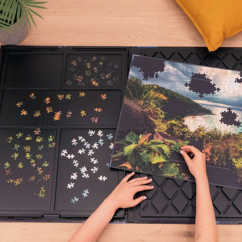 Ravensburger Puzzelmap 1000 Stukjes - Sorteerbak & Mat - 29% Korting
