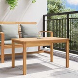 Salontafel Massief Teakhout Bruin 90x50x45,5 cm - 34% Korting