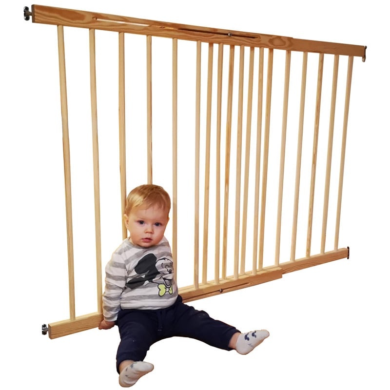 Houten Traphekje Verstelbaar 102-182cm Breed | 92cm Hoog | 48% Korting