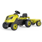 Lichtgroene Traptractor Farmer XL met Aanhanger (54% Korting)