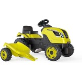 Lichtgroene Traptractor Farmer XL met Aanhanger (54% Korting)
