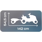 Lichtgroene Traptractor Farmer XL met Aanhanger (54% Korting)