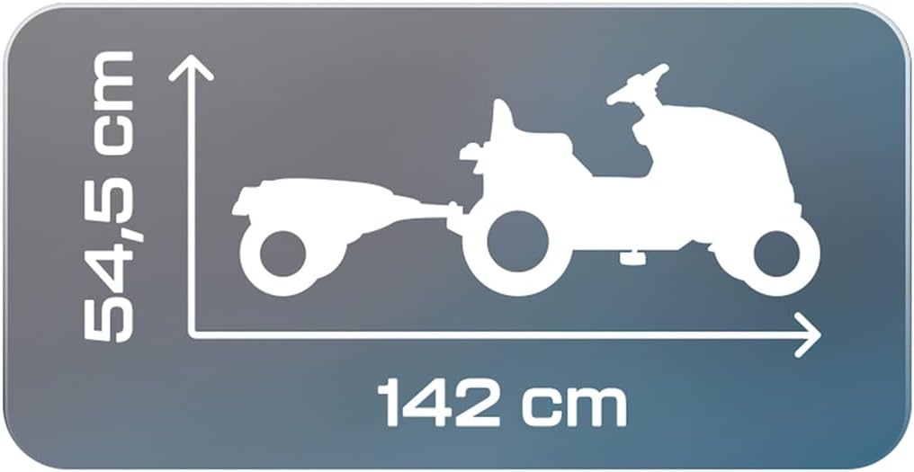 Lichtgroene Traptractor Farmer XL met Aanhanger (54% Korting)