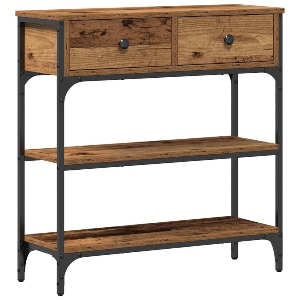Console Tafel Oud Hout 72.5x25x75 cm - 35% Korting