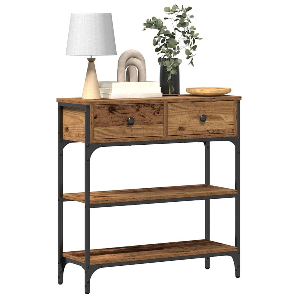 Console Tafel Oud Hout 72.5x25x75 cm - 35% Korting